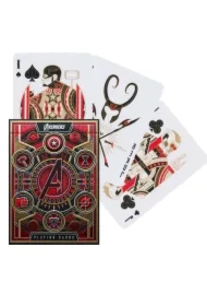 Avengers, karty do gry, edycja czerwona