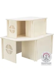 Domek Holm, dla królików, drewno, 50 x 23 x 33 cm