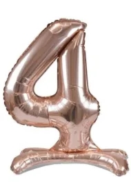 Balon foliowy stojący różowe złoto 4