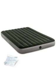 Materac dmuchany łóżko dwuosobowy 203x152 cm 64109