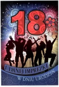 Karnet 18-stka naklejany 3D nr 005 + koperta