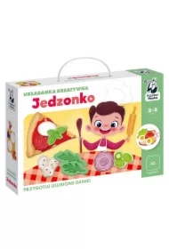 Jedzonko. Układanka kreatywna. Kapitan Nauka