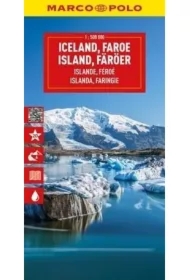 Mapa drogowa Islandia 1:500 000