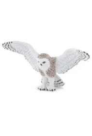 Sowa śnieżna w locie