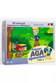 Historyjki obrazkowe. Papuga Aga opowiada. Część 5