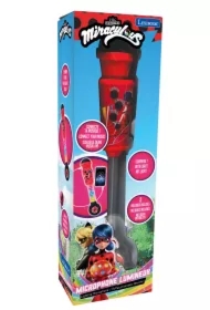 Mikrofon Miraculous z efektami świetlnymi i dźwiękowymi i złączem AUX-IN MIC90MI