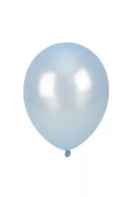 Balony metalizowane błękitne