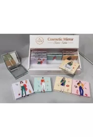 Lusterko dwustronne modelki (12 szt)