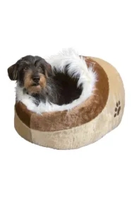 Legowisko jaskinia minou 50 x 41 x 30 beżowo / brązowe