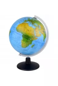 Gaja globus podświetlany fizyczny/ polityczny 25cm