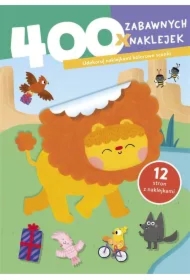 400 zabawnych naklejek. Lew