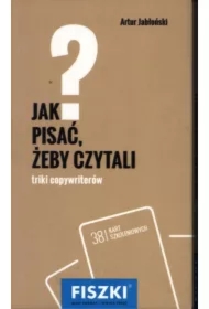 Fiszki. Jak pisać żeby czytali