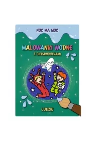 Malowanka wodna A4 Noc ma moc Ludzie