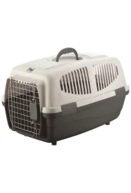 Transporter dla psa 55x35x32, 5 szaro/czarny