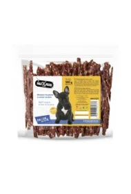 Pausesnack przysmak dla psa, paluszki miękkie z kaczki i ryżem