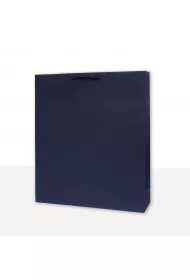 Torebka prezentowa jednobarwna T9 granatowa