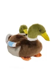 Kaczka krzyżówka z dzieckiem 20cm