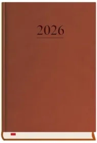 Terminarz Menadżera 2026 ciemny brąz