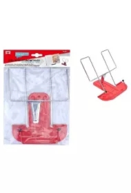 Stojak na książki czerwony