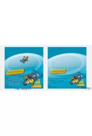 Zaproszenia Young Chłopiec wzór nr 08