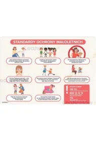 Plakat edukacyjny - Ochrona małoletnich A3