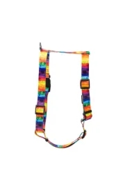 Szelki taśma dla psa Tęcza, 16mm/30-60cm