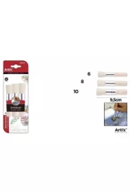 Pędzle do szablonów 3 szt