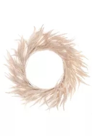 Wianek z trawy pampasowej 39cm