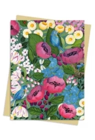 Karnet B6 Kwiaty i ptaki Bex Parkin