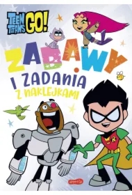 Zabawy i zadania z naklejkami. Młodzi Tytani Akcja!