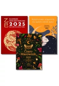 Zestaw CzaroMarownik 2025, Kalendarz Księżycowy 2025 i Kalendarz Feng Shui Tong Shu 2025