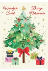 Karnet B6 choinka na pniu