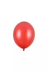 Balony Strong Metallic Poppy Red 30 cm