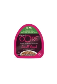 Core Small Breed Savoury Medleys, karma mokra, dla dorosłych psów małych ras, kurczak, jagnięcina, sarnina, słodkie ziemniaki, marchew, szalka