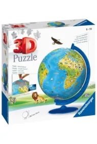 Puzzle 180 el. 3D Globus po angielsku