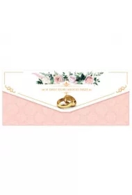 Karnet-koperta Ślub