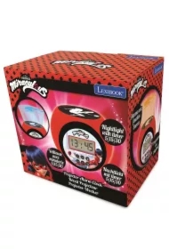 Budzik cyfrowy Miraculous z projektorem i timerem RL977MI