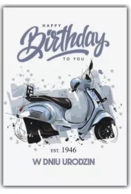 Kartka okolicznościowa Urodziny