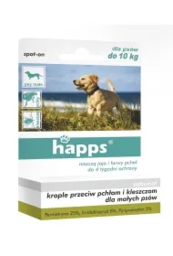 Krople przeciw pchłom i kleszczom dla psów do