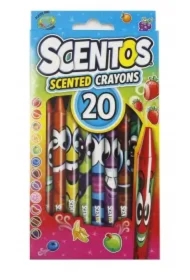 Kredki pachnące świecowe 20 szt