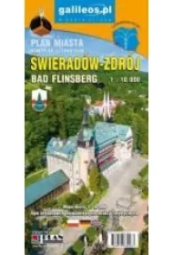 Plan miasta - Świeradów-Zdrój 1:10 000