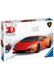 Puzzle 108 el. 3D Lamborghini Huracan Evo arancio