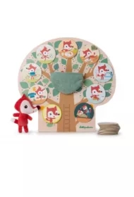 Drewniana tablica magnetyczna "Mój dzień" Lisiczka Alice 2 lata +