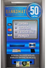 Karnet Urodziny 50 męskie