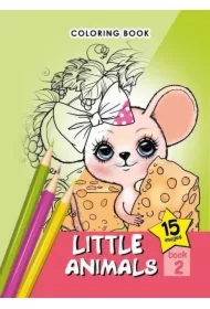 Kolorowanka A5 15 obrazków Małe zwierzątka 2