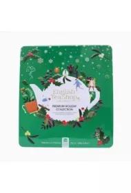 Zestaw herbatek w zielonej puszce