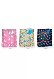 Torba prezentowa Kids 45x33x10cm MIX