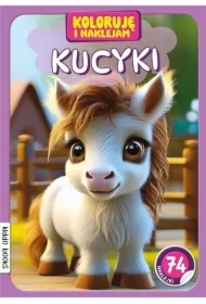 Koloruję i naklejam, Kucyki