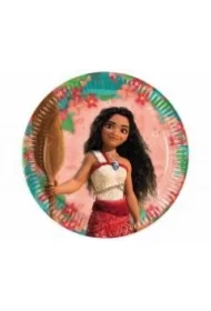 Talerzyki papierowe Moana 23cm