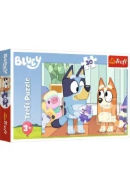 Puzzle 30 el. Z Bluey zawsze jest wesołoTREFL